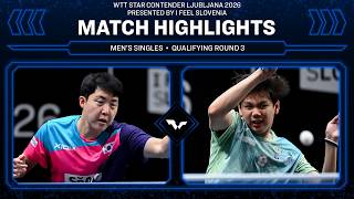 Lim Jonghoon vs Hung Jing-Kai | MS QR3 | #WTTLjubljana 2026