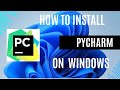 Conquer Code! Master PyCharm Installation &amp; Setup on Windows (2024)
