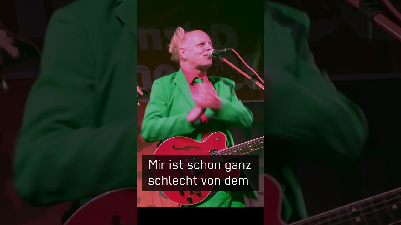 Die Band mit Witz. Demnächst live: Am 8. Februar im Fifty-Fifty, Erlangen.