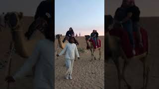 Chiel and Marel Camel Experience at Dubai