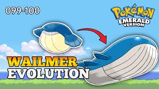How To Evolve Wailmer Into Wailord In Pokemon Emerald | Hoenn Pokedex