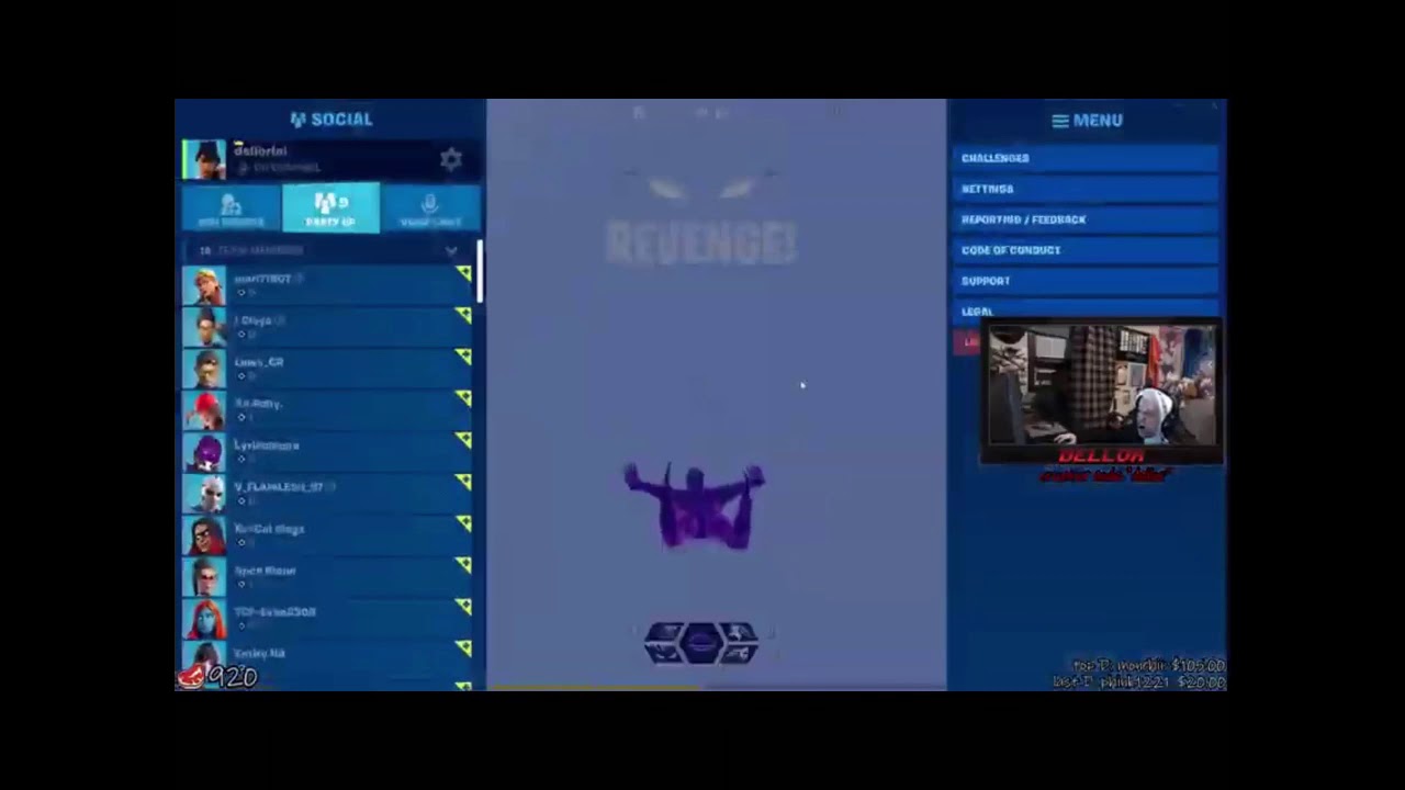Dellor Fortnite Rage 12 - YouTube