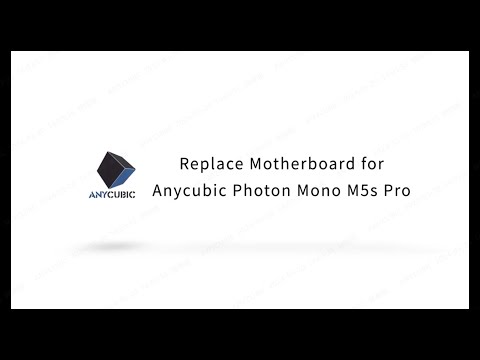 Материнська плата з Wi-Fi модулем "два в одному" для Anycubic Photon Mono M5s Pro, видео 1