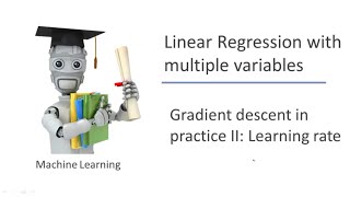 Gradient Descent in Practice II   Learning Rate
