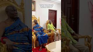 NDC Chairman Asiedu Nketiah visited the Omanhene of the Manso Nkwanta traditional area👑