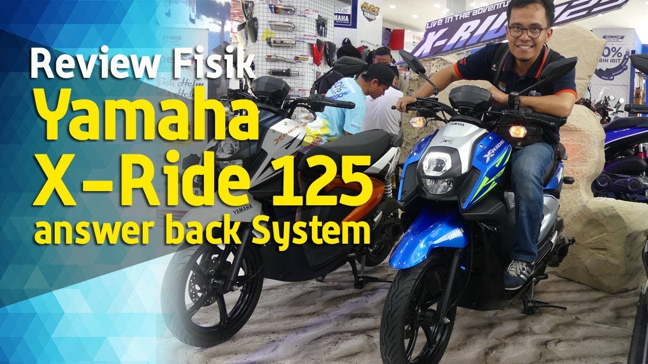 VLOG Review Fisik Yamaha X Ride 125 Answer Back System YouTube