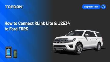 Hoe RLink Lite en J2534 aan te sluiten op Ford FDRS