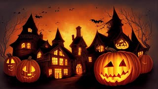 Relaxing Halloween Music - Spooky Town of Halloween ★733 | Dark, Autumn