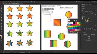 Illustrator Add Gradient Fill and Strokes