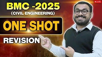 LECTURE-2 ONE SHOT REVISION BMC EXAM 2025  (JE AND SUB ENGINEER