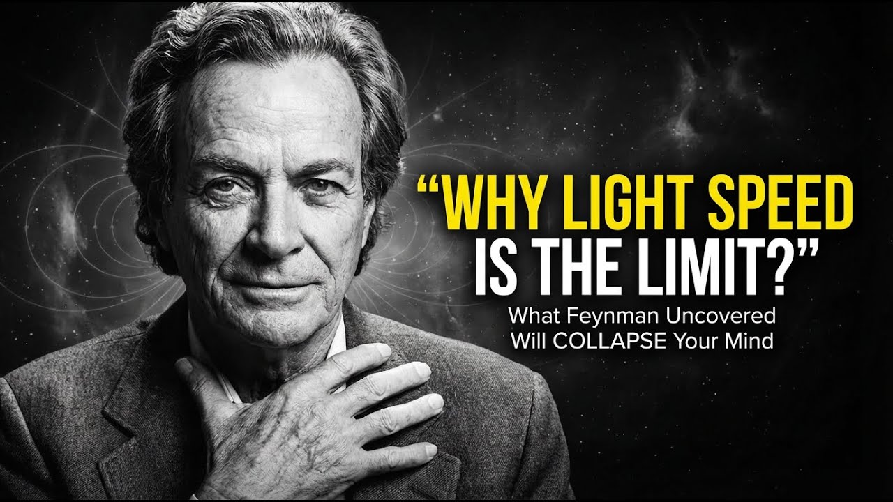 Why Light Speed Is The LIMIT? What Feynman Uncovered Will COLLAPSE Your Mind