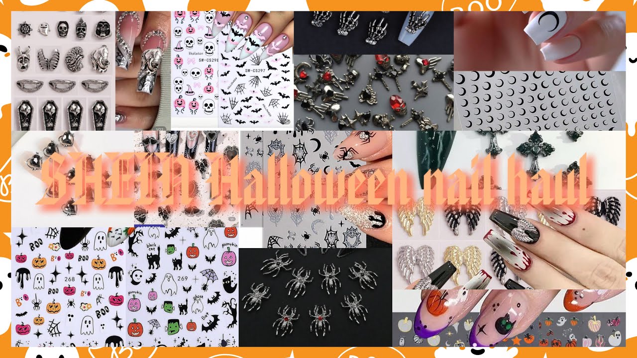 SHEIN Halloween Nail Haul 2025 