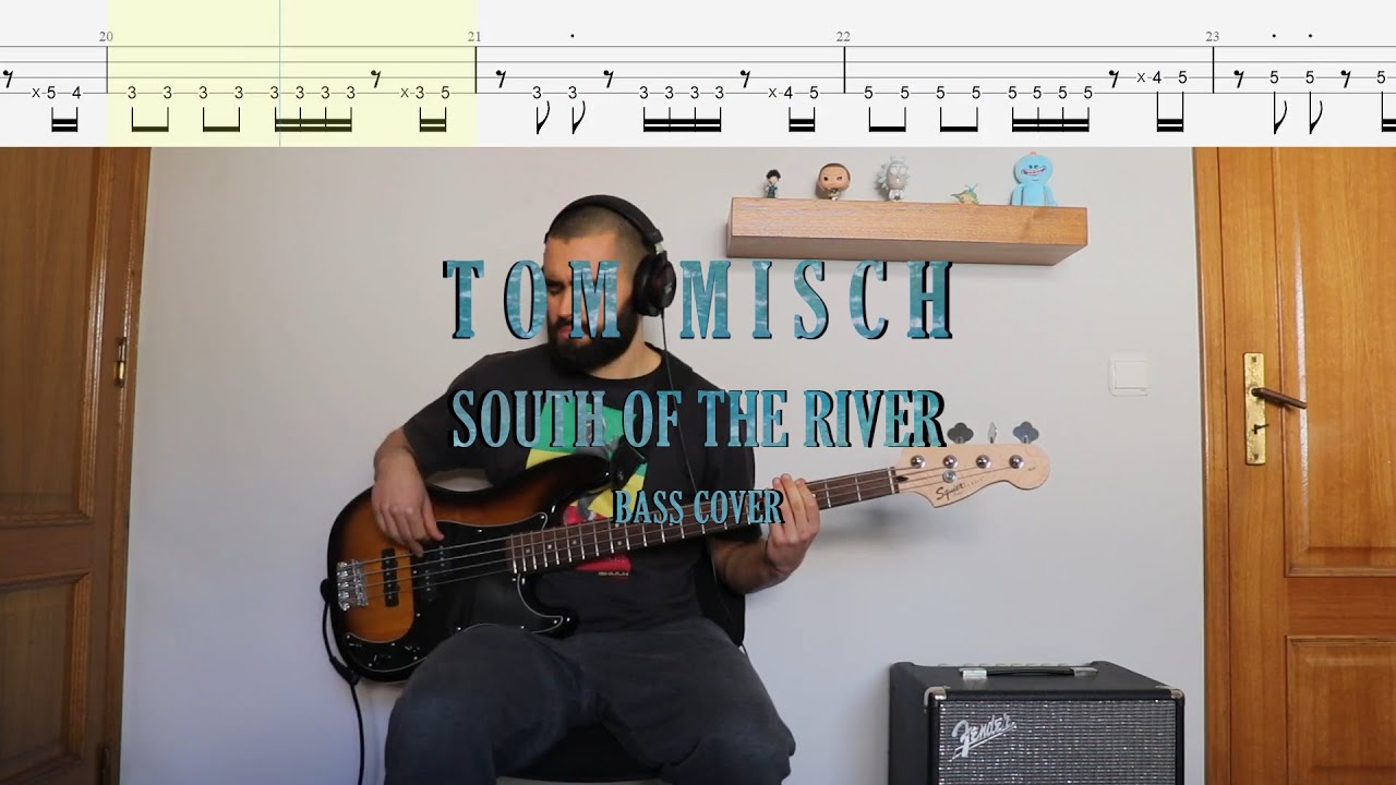 Tom Misch // South Of The River [Bass Cover + Tabs]