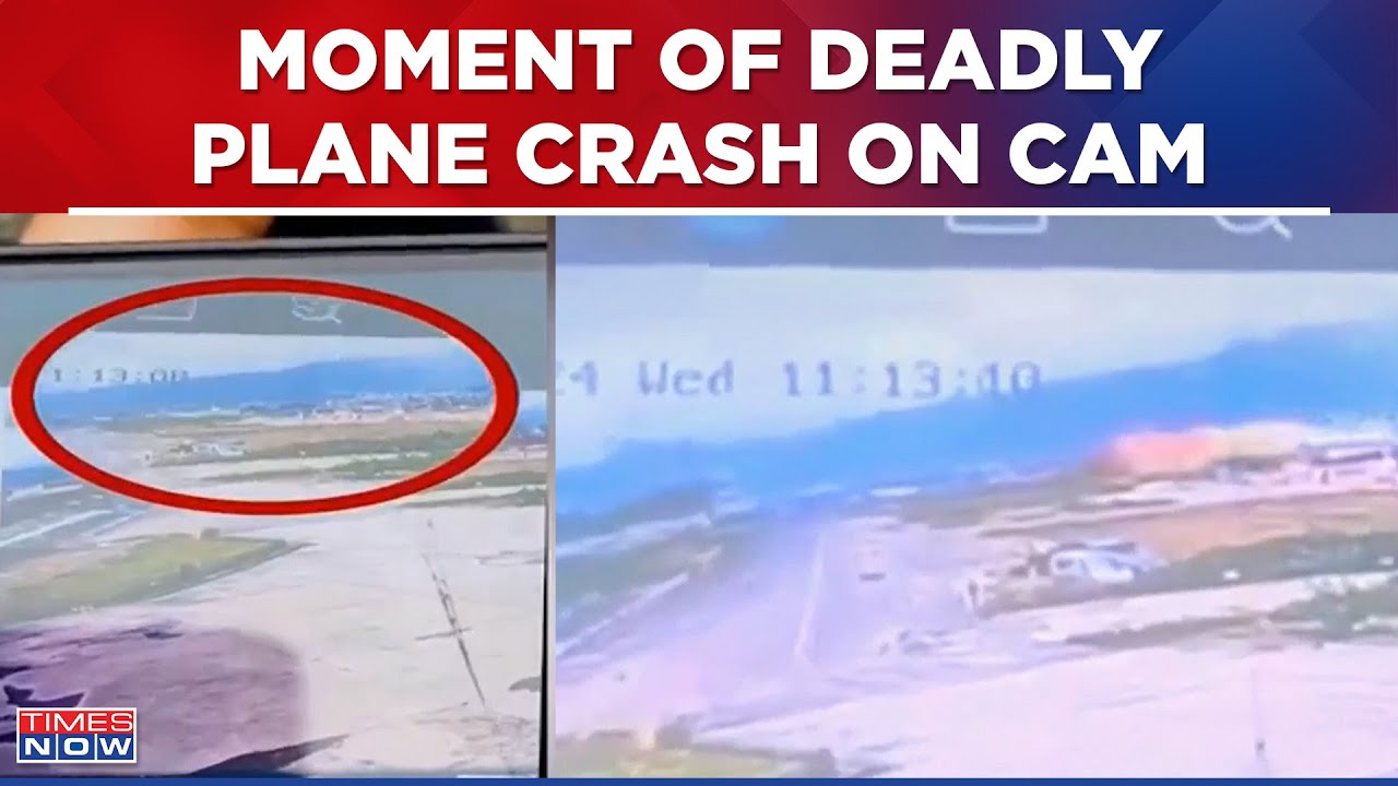 Moment Of Deadly Plane Crash Caught On Camera | Kathmandu Plane Tragedy ...