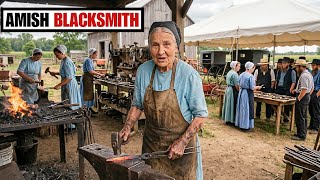 When Amish Blacksmiths Make Tools — One Hammer Lasts 50 Years | The Amish Way
