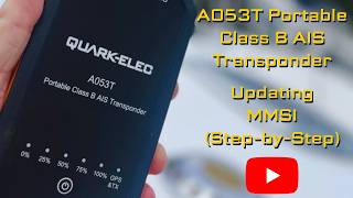 How to Change MMSI on the A053T Portable AIS Transponder (Step-by-Step)