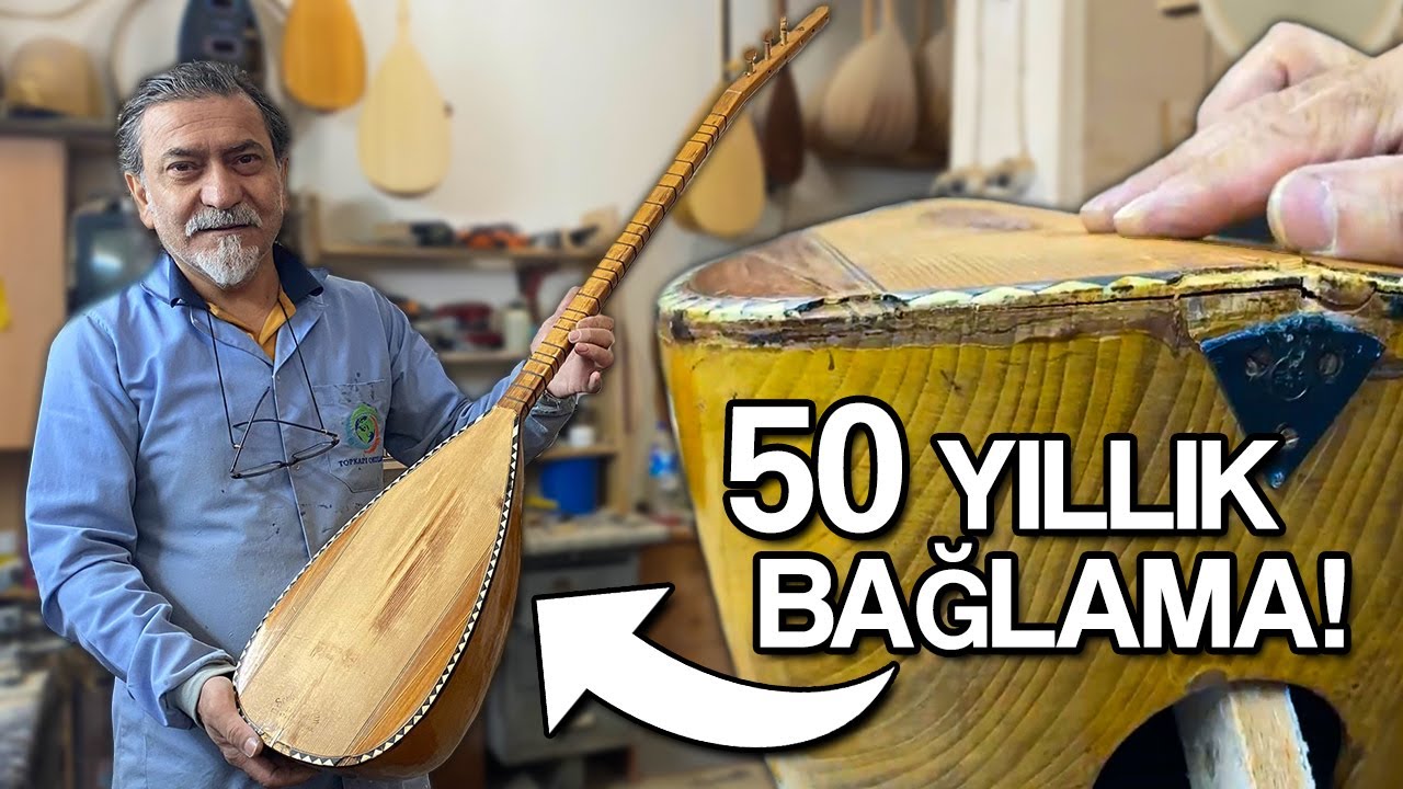 1975 YILINDA YAPILMIŞ BAĞLAMAYI YENİLEYİP ÇALDIK!