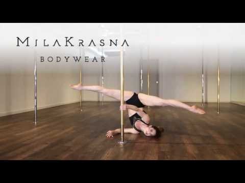 FREE POLE TUTORIAL: The Tortoise Shell Spin with Julie Chapple - sponsored by Mila Krasna Bodywear