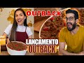 PROVANDO o LANÇAMENTO do OUTBACK | TORTA de SORVETE de BRIGADEIRO