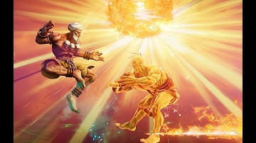 Dhalsim vs Oro | Level 8 CPU | Street Fighter V