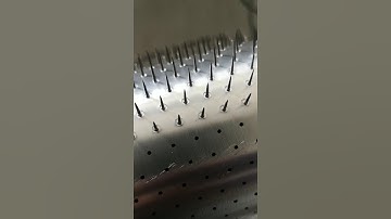 Cool Hot Pinned Rollers Perforating Needle Cylinder factory in China