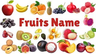 FRUITS NAME for Toddlers |First Words for Babies | Learning Videos for Kids in English | #cocomelon