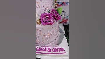 Thumbnail of Kue Pernikahan #wedding #weddingcake #enggagement #pernikahan