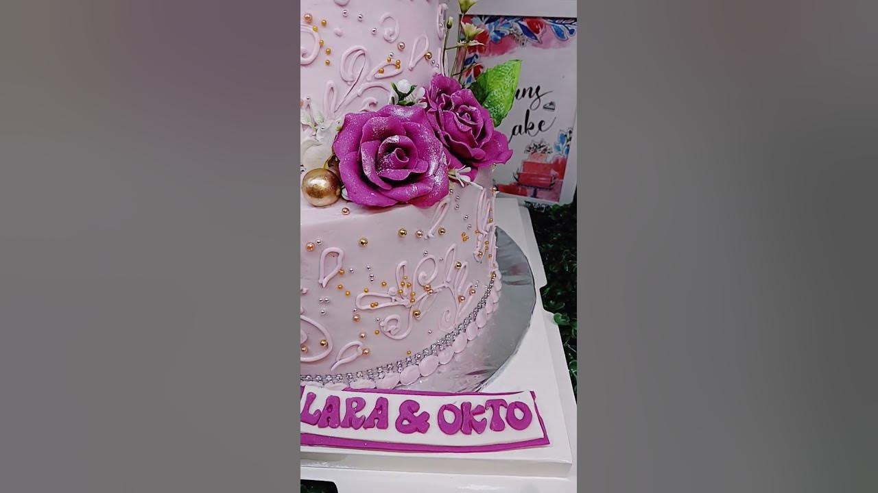 Kue Pernikahan #wedding #weddingcake #enggagement #pernikahan