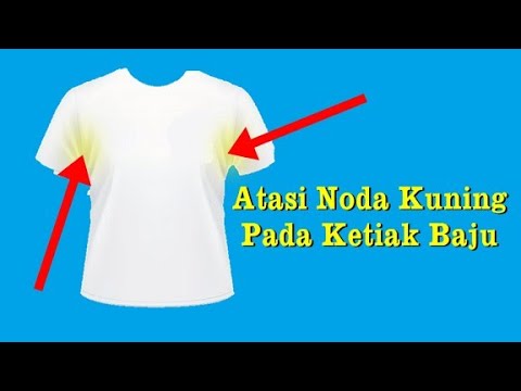  Cara  Menghilangkan  Noda  Kuning  Di  Kemeja Putih  