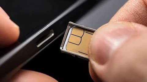 Onde colocar o chip no A30s?