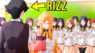 Ugly Loser Transfers To An Elite Girls School And They Fall in Love With Him | Anime Recap