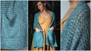 Step-by-Step: Learn How to Crochet the Incredibly Easy, Beginner Friendly Sue Ellen Pocket Shawl! screenshot 3