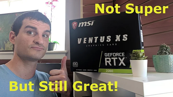 Amazonで最安値？MSI RTX 2060 Ventus XSの開封