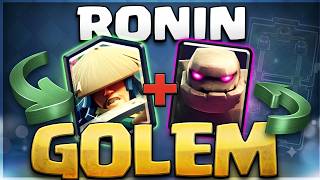 The New RONIN GOLEM Deck is Broken!