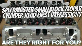 Speedmaster Small Block Mopar Cylinder Heads | Disassembly and First Impressions