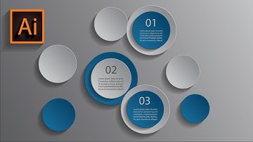 Illustrator CC Tutorial 3D Graphic Design Infographic Design template 4k ultra hd