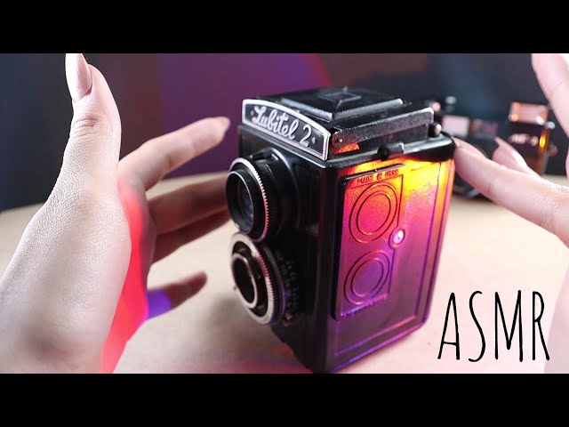 Old Cameras ASMR Gentle Tapping (No Talking)