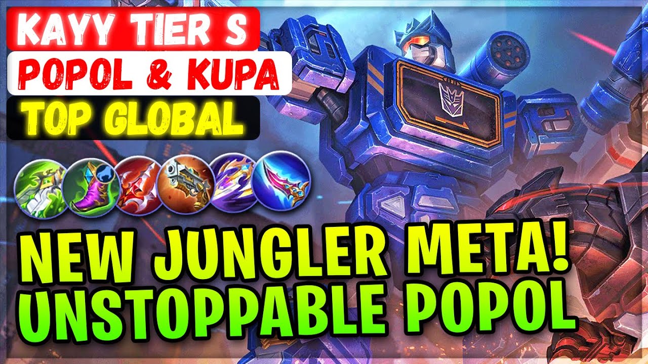 New Jungler Meta! Unstoppable Soundwave Popol [ Top Global Popol and Kupa ] Kayy Tier S - MLBB