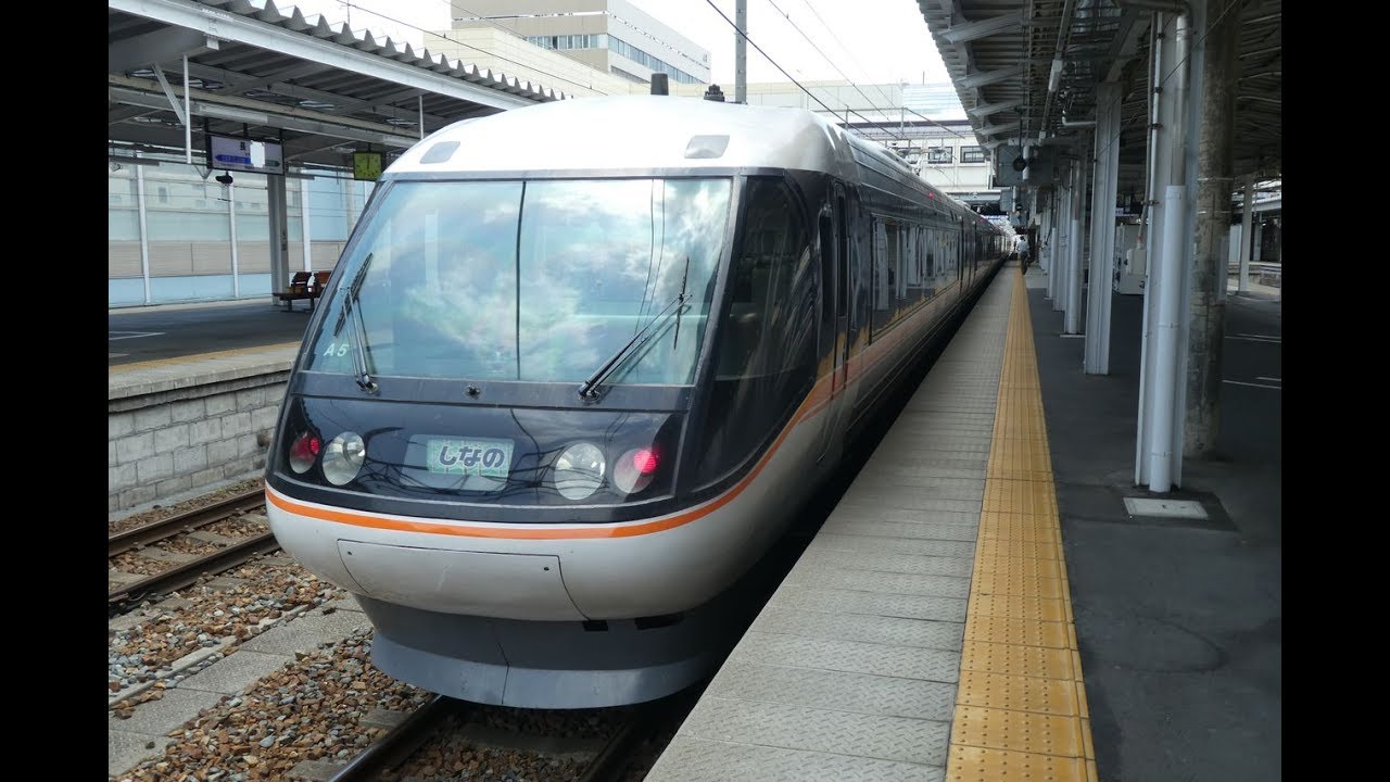 [鉄道車窓(前面展望)2017-07-17]特急しなの5号 長野行(名古屋→長野)