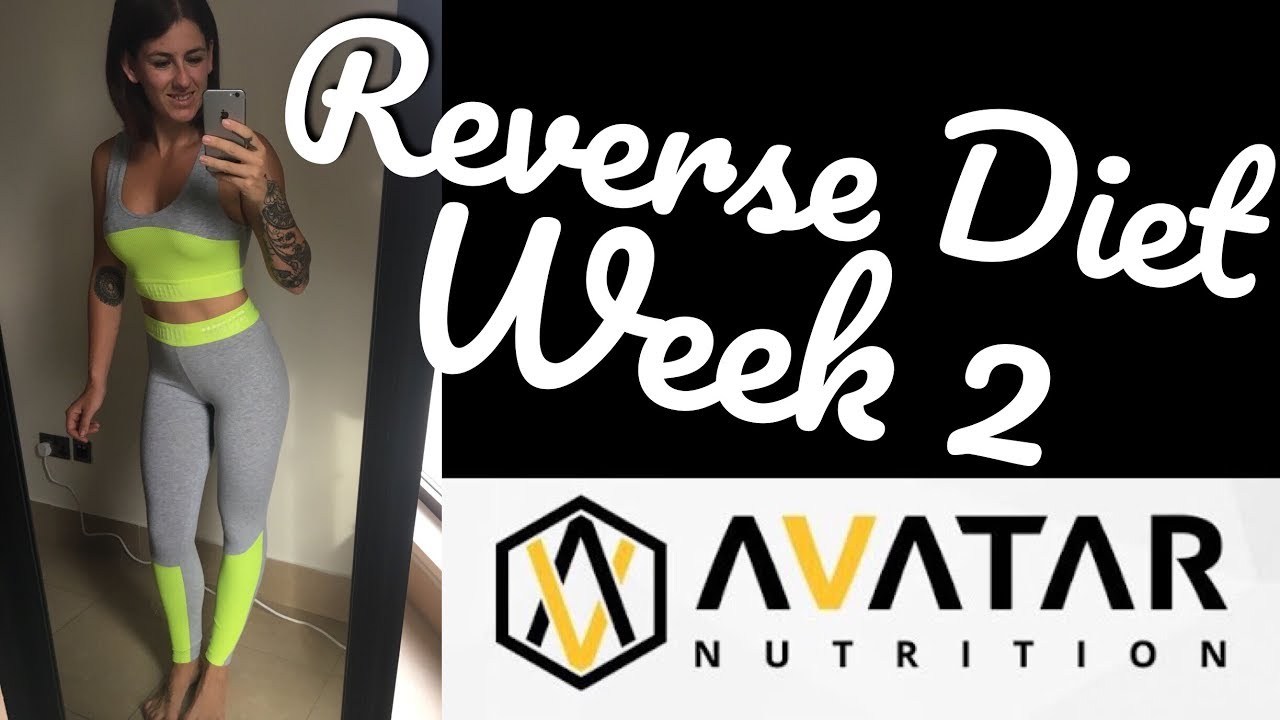 Avatar Nutrition Check In Standard Reverse Diet Week 2 YouTube