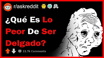 ¿Cuáles son las desventajas de ser delgado?