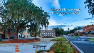 Hinesville GA - Downtown Walk South Georgia City Tour