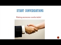How to Start Conversations