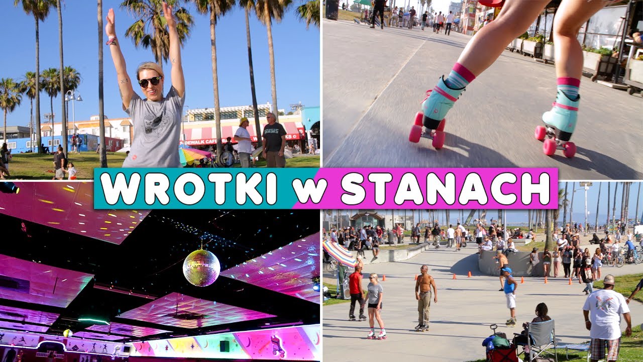 Uczę się jeździć na wrotkach w stanach! - Smakuj Życie #1