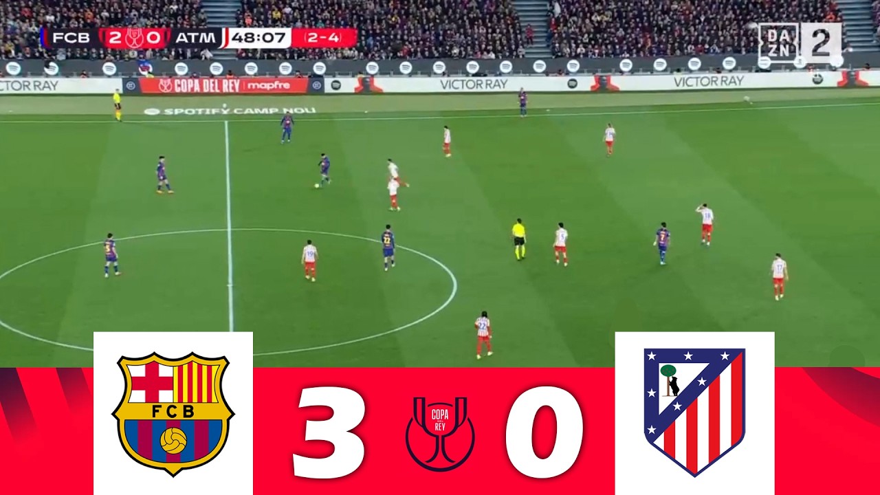 «Барселона» — «Атлетико Мадрид» [3-0] | Копа Дель Рэй 25/26 | Основные моменты матча!