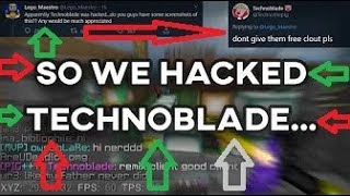 Hacking On Technoblade Infinite Reach Remix - reach hacks roblox