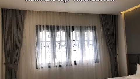 RÈM VẢI 2 LỚP ÂM TRẦN - thegioimungman.com - RÈM MÀN MINH NGUYỆT BMT