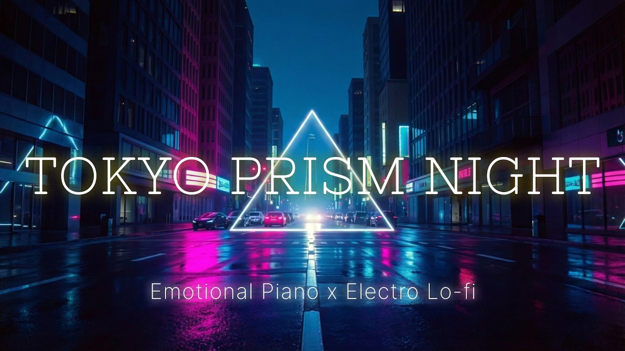 [Playlist] TOKYO PRISM NIGHT | Emotional Piano x Electro Lo-fi