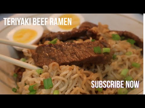 Beef Teriyaki Ramen Noodles