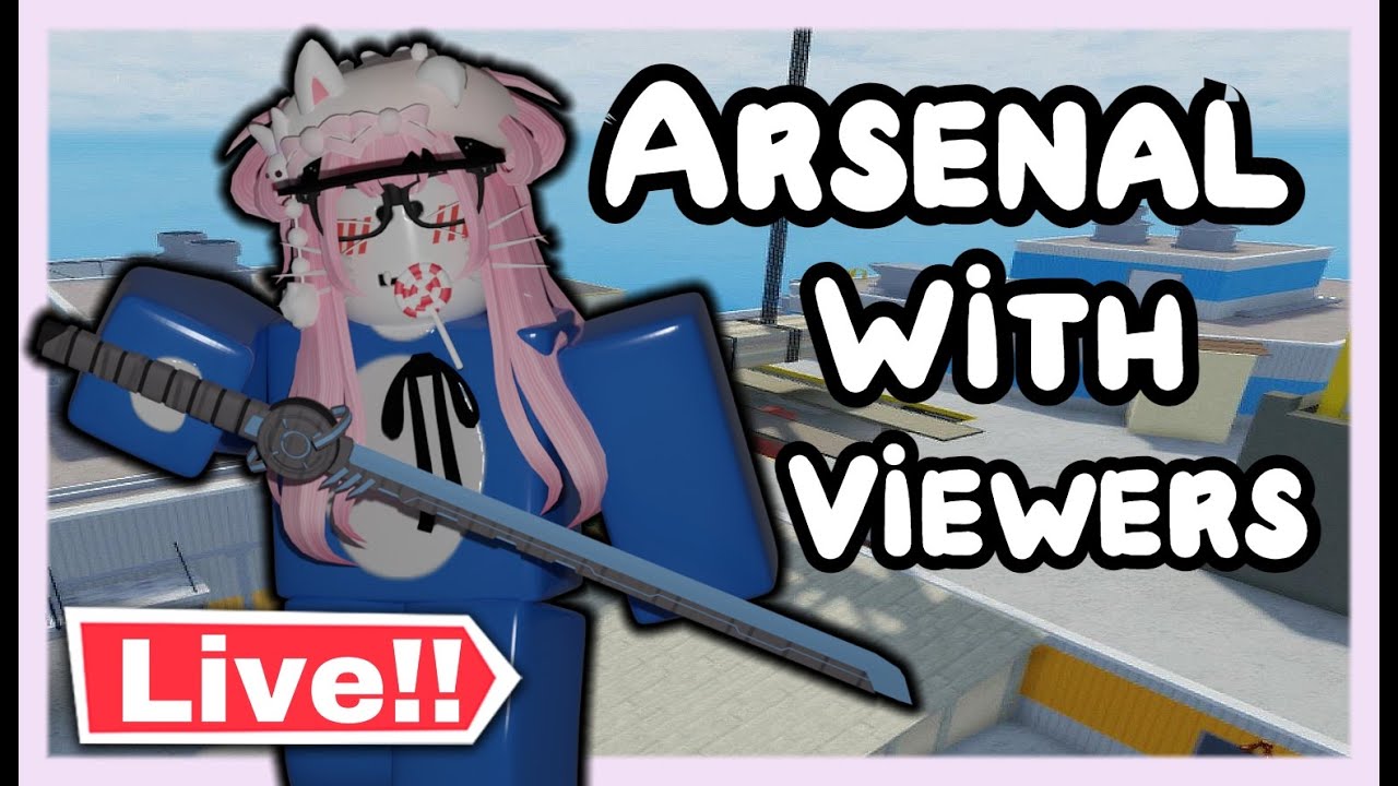 🔴 ROBLOX ARSENAL: PLAYING FFA WITH VIEWERS & SUBSCRIBERS LIVE | Roblox 🔴